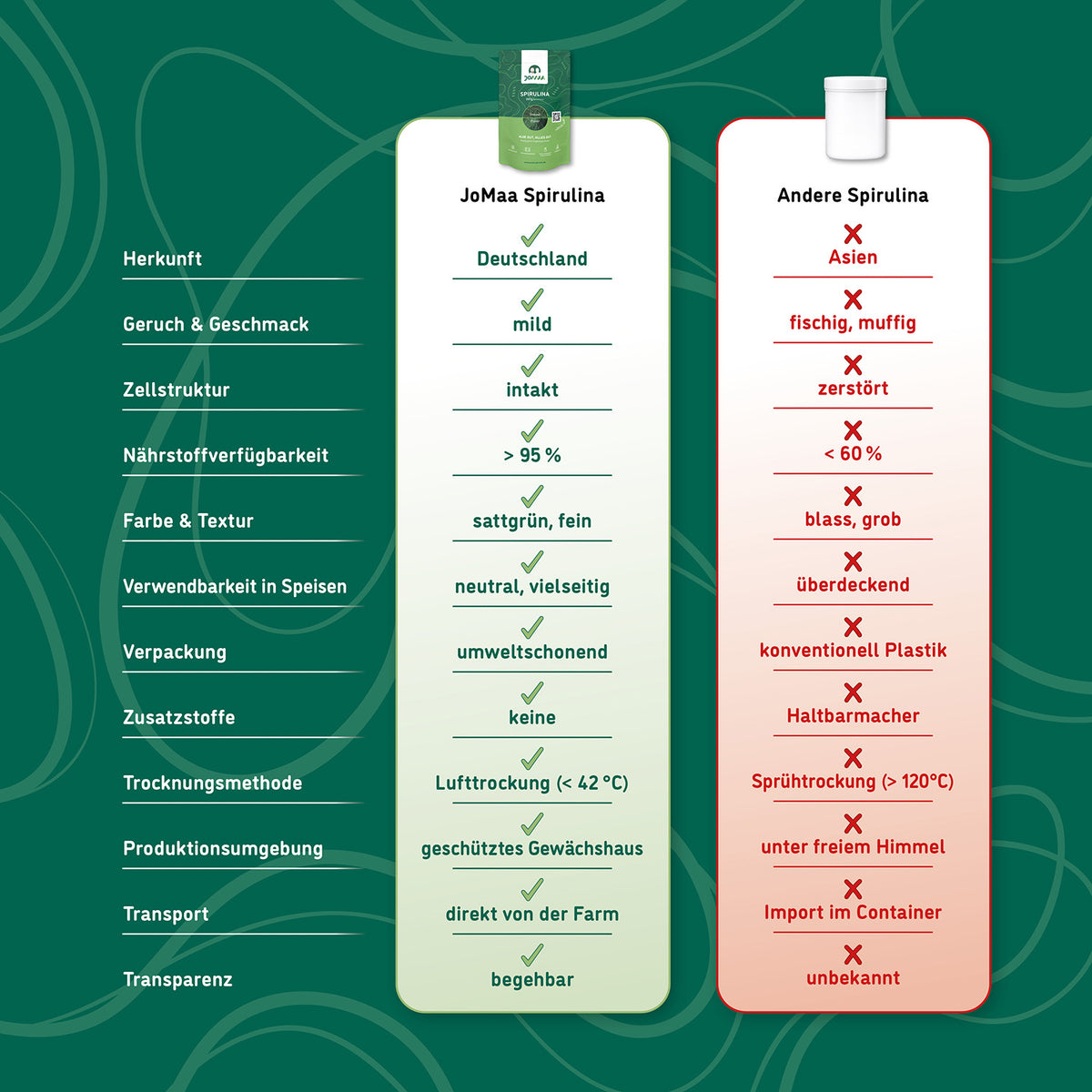 Spirulina - Pulver