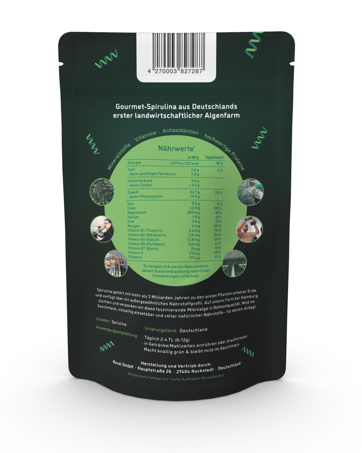 Spirulina - Streusel